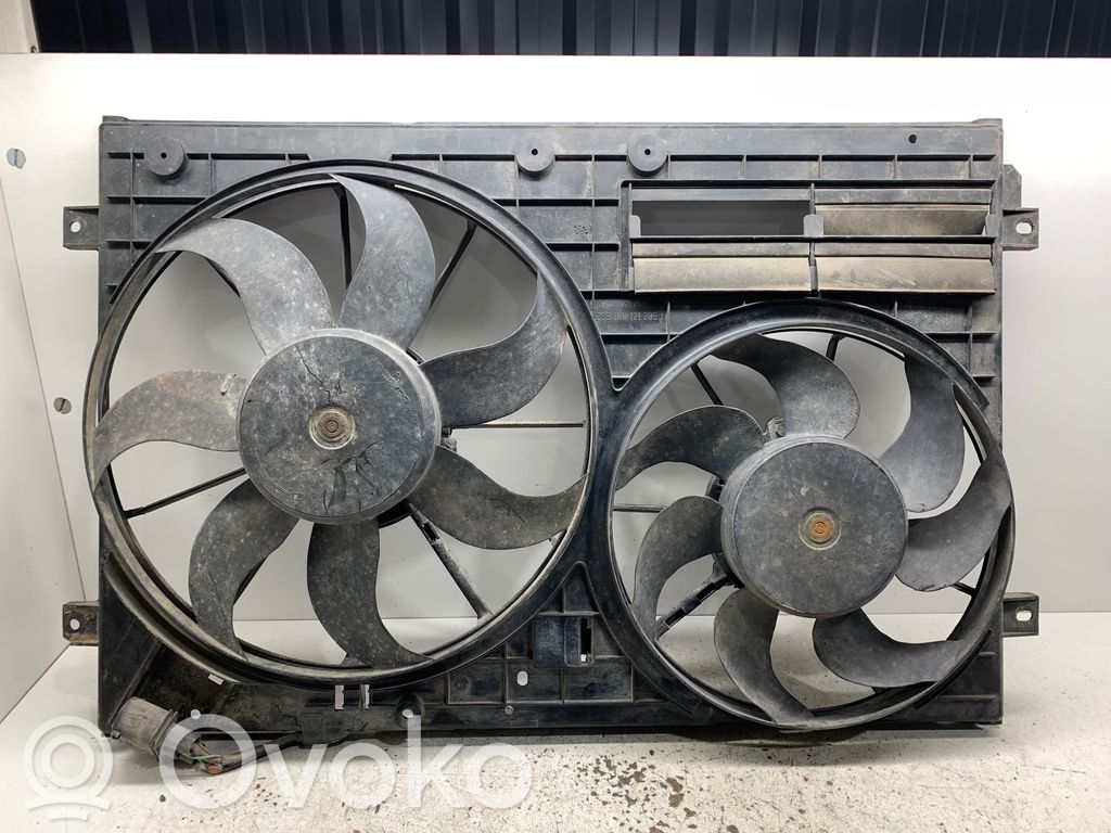 Elektryczny wentylator chłodnicy   1K0121207AD,1K0121205J,1355D300185