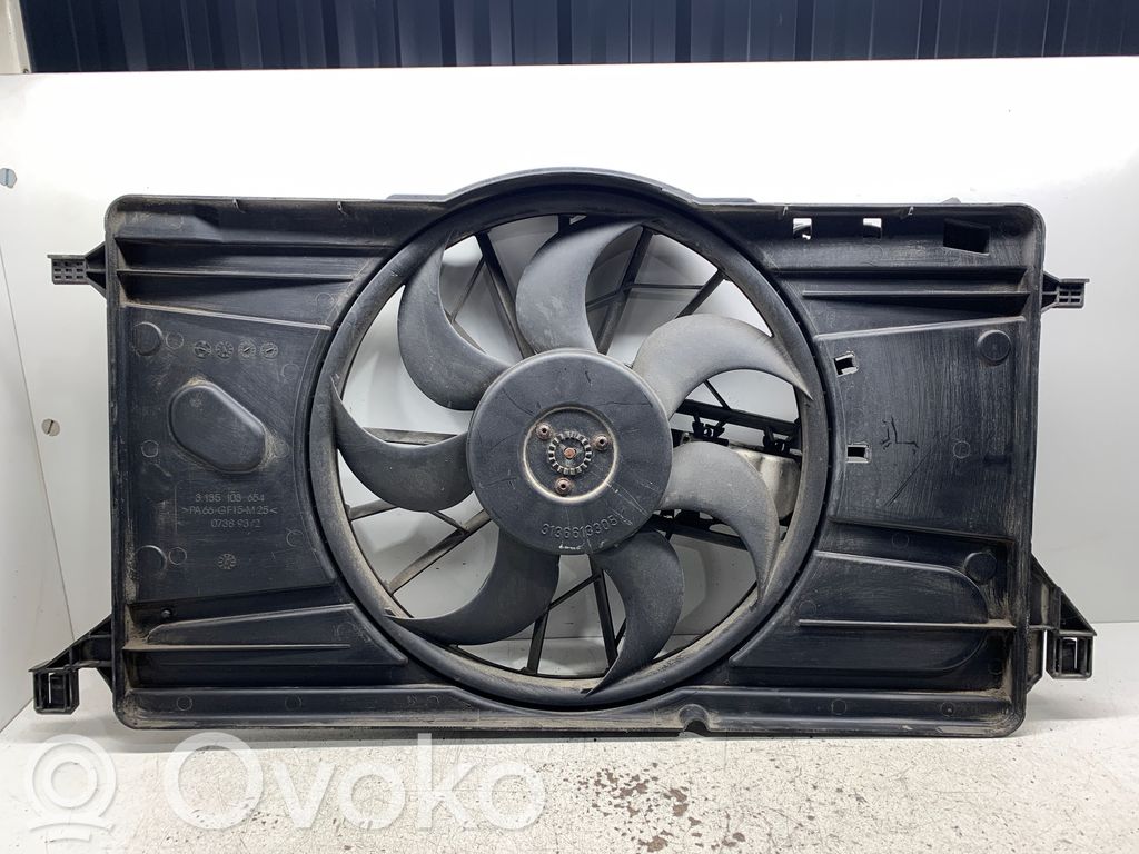 Ford Focus C-MAX Elektrinis radiatorių ventiliatorius 