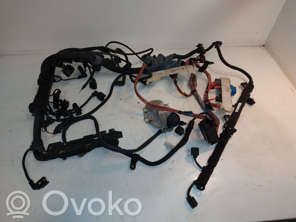 BMW 5 E60 E61 Cableado de instalación del motor 