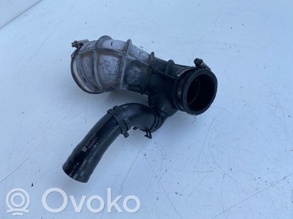 Opel Astra G Rura / Wąż dolotowy powietrza turbiny 