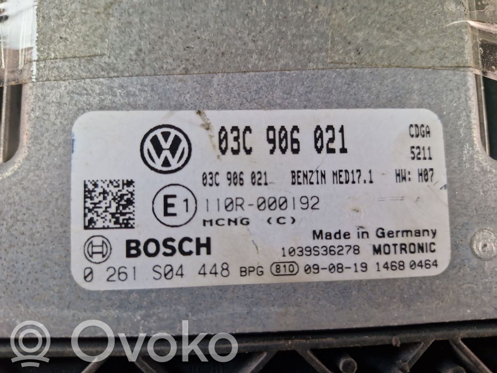 Engine control unit/module   03C906021,11186,31012024,14TSICDGA,J1013392