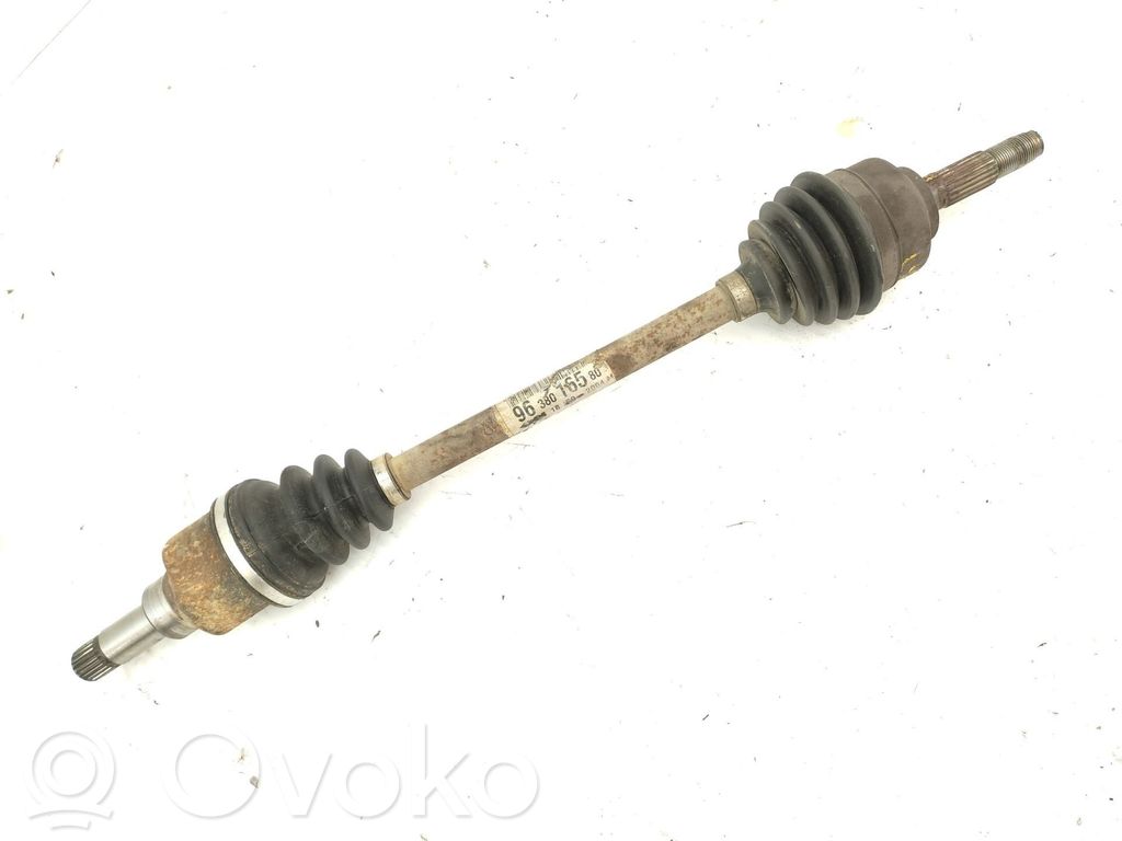 Eje de transmisión delantero   9638016580,3272FW
