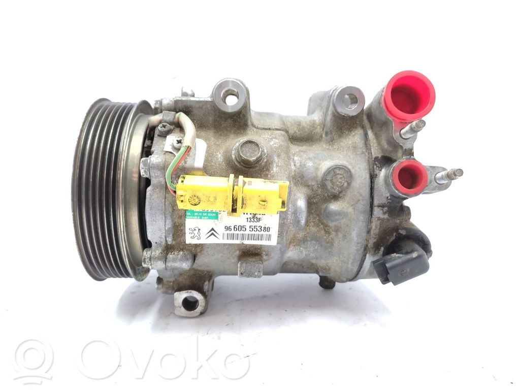 Peugeot 407 Kompresor / Sprężarka klimatyzacji A/C 