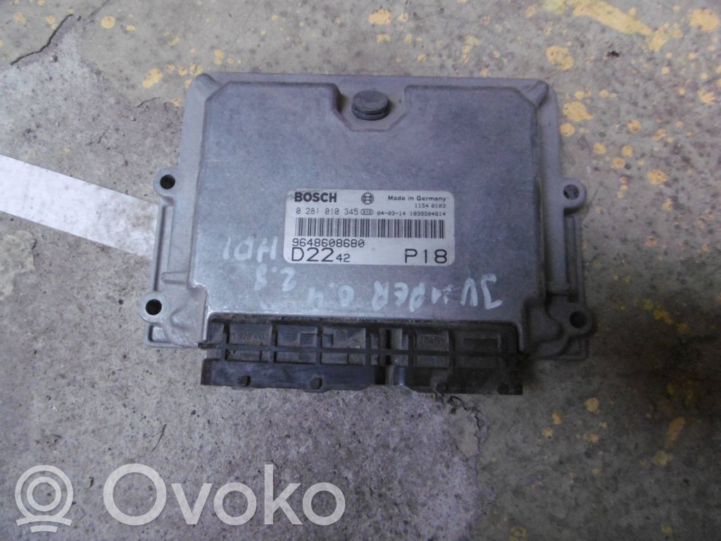 Peugeot Boxer Engine control unit/module 