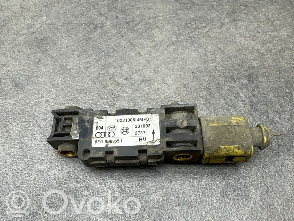 Audi A4 S4 B6 8E 8H Czujnik uderzenia Airbag 