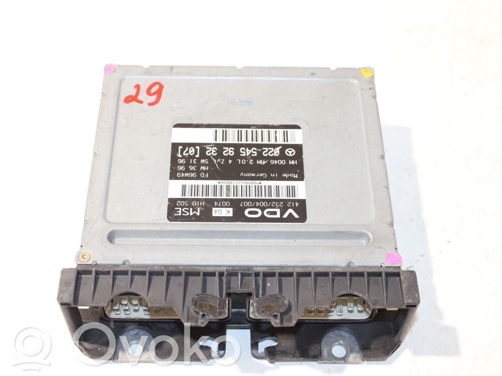 Mercedes-Benz E W210 Engine control unit/module 