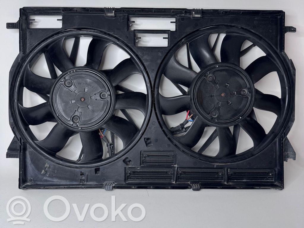 Porsche Cayenne (9Y0 9Y3) Electric radiator cooling fan 
