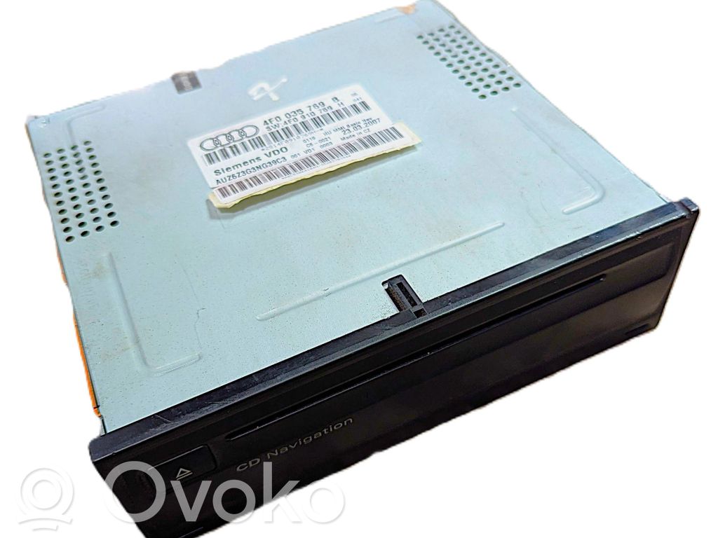 Audi A6 S6 C6 4F Stacja multimedialna GPS / CD / DVD 