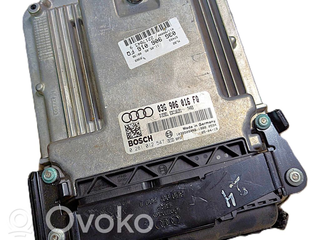 Audi A4 S4 B7 8E 8H Engine control unit/module 