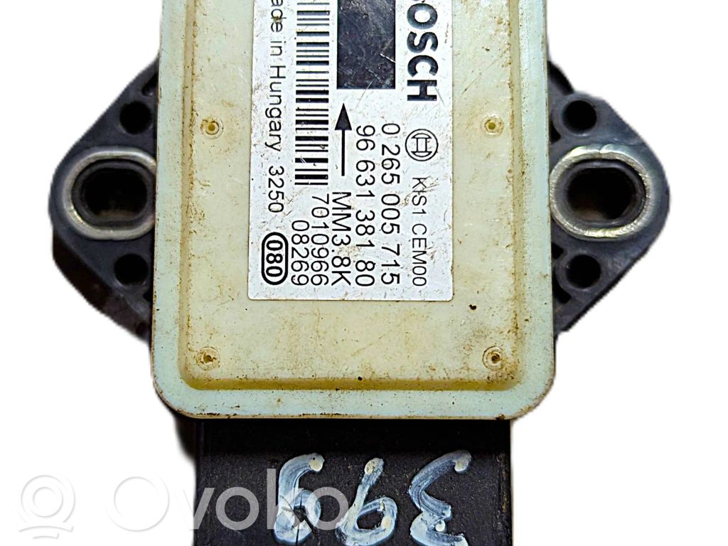 ESP Drehratensensor Querbeschleunigungssensor   9663138180,7010966,0265005715