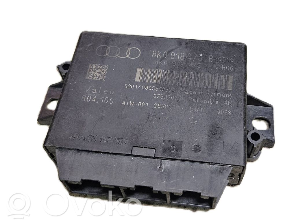 Parking PDC control unit/module   8K0919475B,8K0919475,07533025