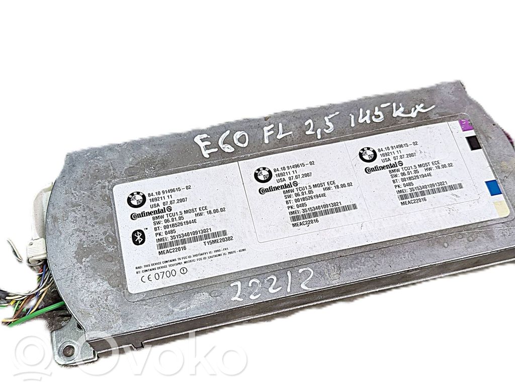 Moduł / Sterownik Bluetooth   9149615,16921111,001B5261944E,84109149615