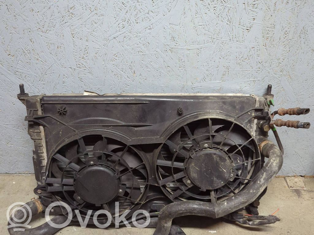 Saab 9-3 Ver2 Ventiliatorių komplektas 