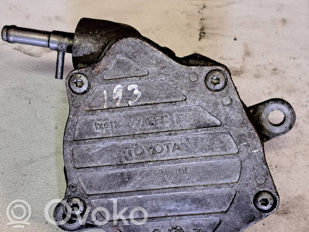 Toyota Verso Vacuum pump 