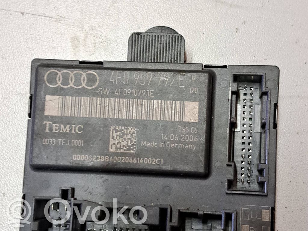 Unité de commande module de porte   4F0959792E,4F0910793E