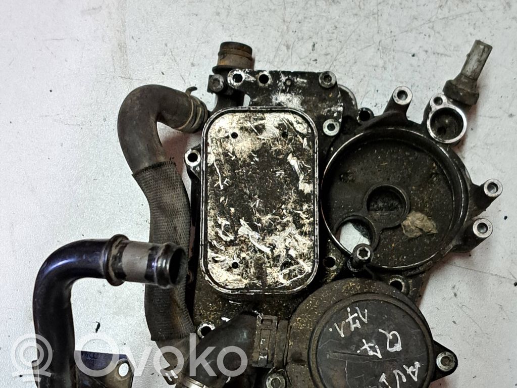 Audi A6 S6 C6 4F Oil filter mounting bracket 