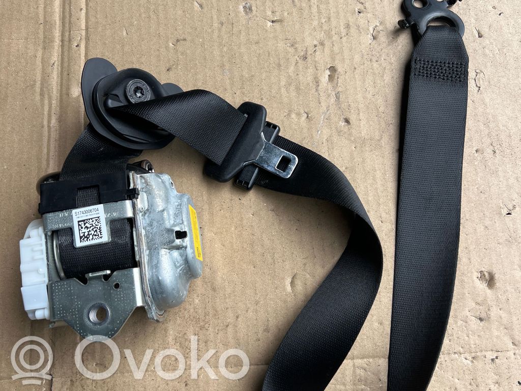 BMW 5 G30 G31 G38 Pas bezpieczeństwa fotela przedniego 