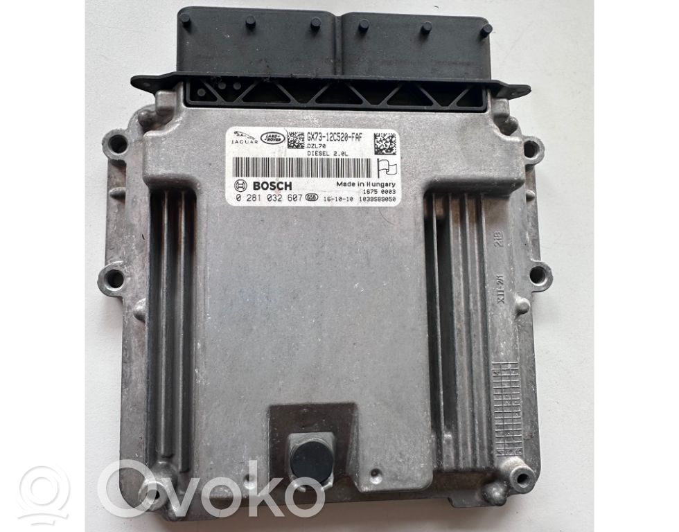 Jaguar XE Engine control unit/module 