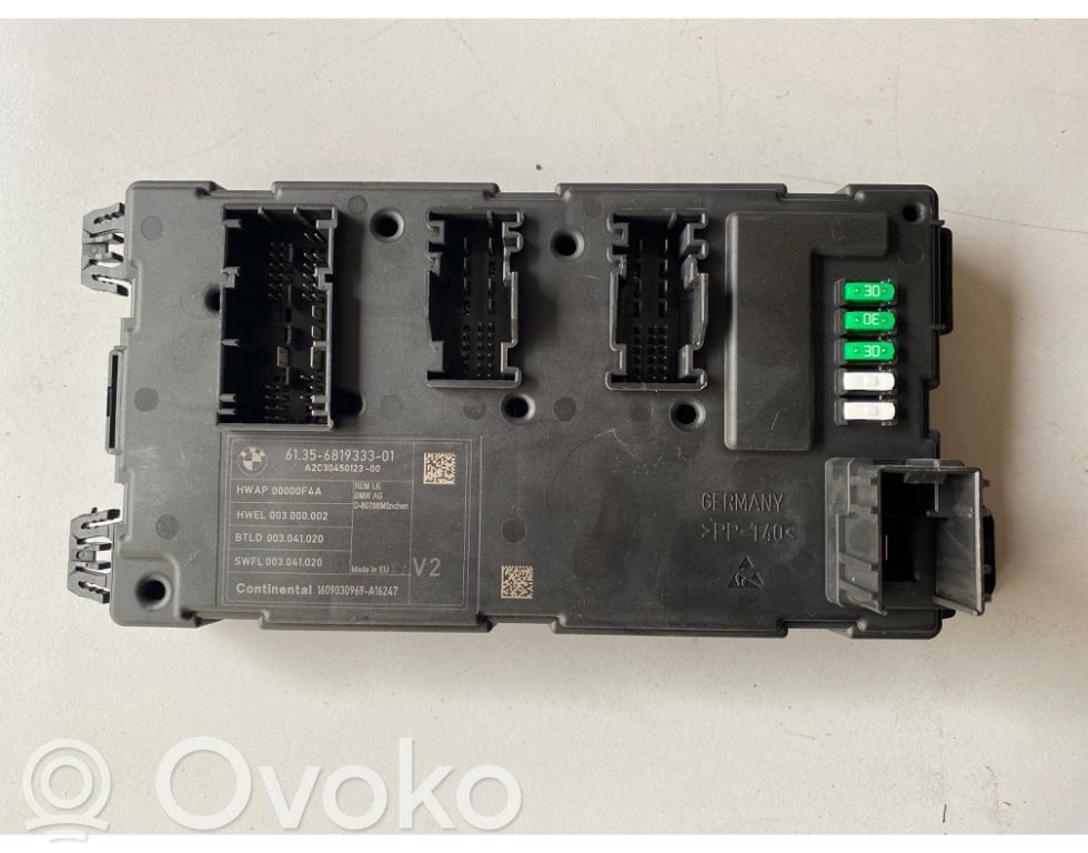 BMW 3 F30 F35 F31 Alte unități/module de control 