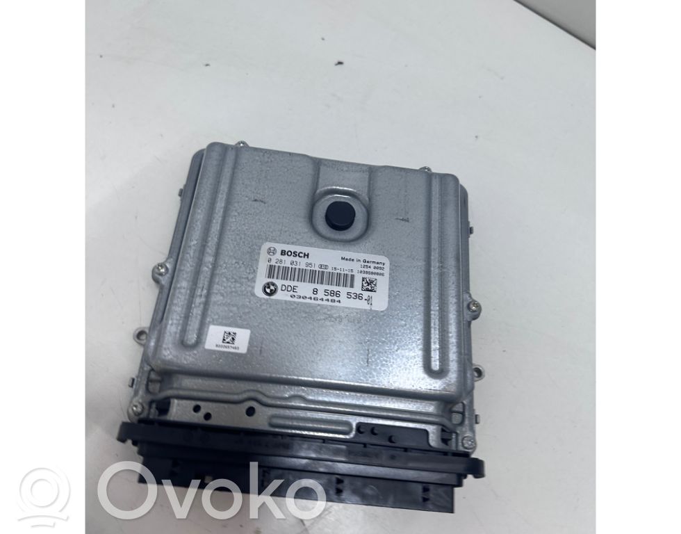 BMW 4 F36 Gran coupe Engine control unit/module 
