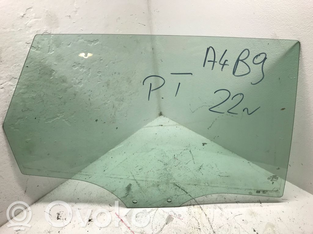 Audi A4 S4 B9 Geam ușă spate 