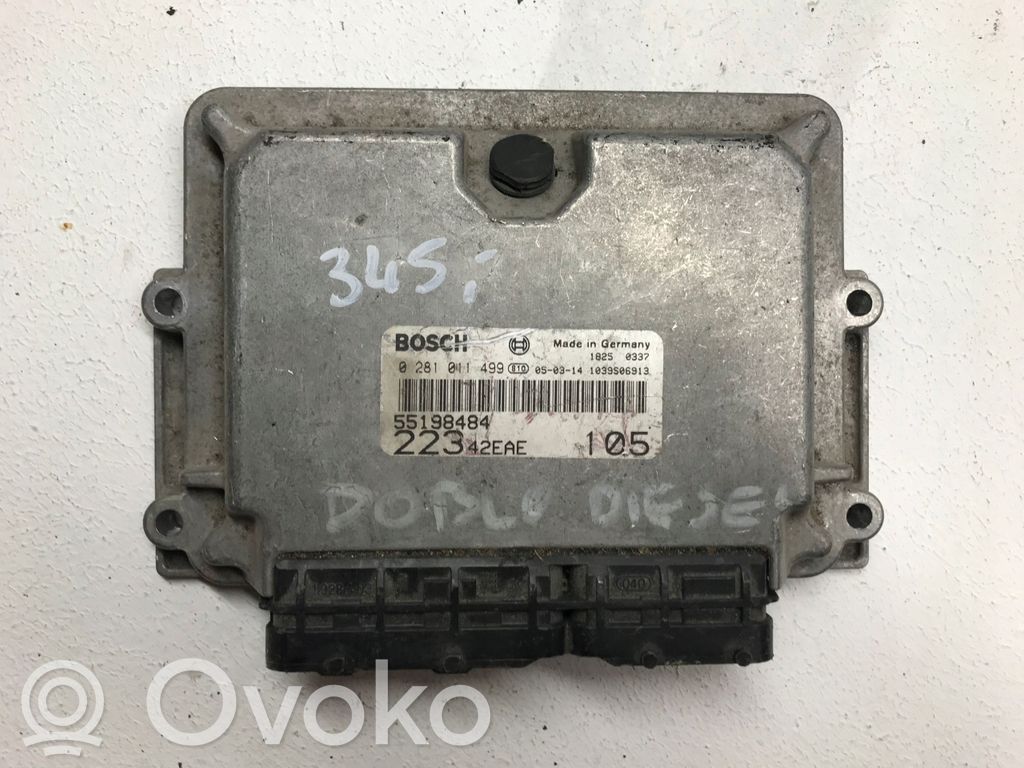 Fiat Doblo Engine control unit/module 