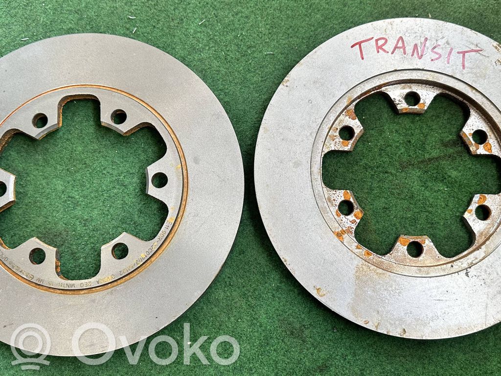 Ford Transit Tarcza hamulca tylnego 