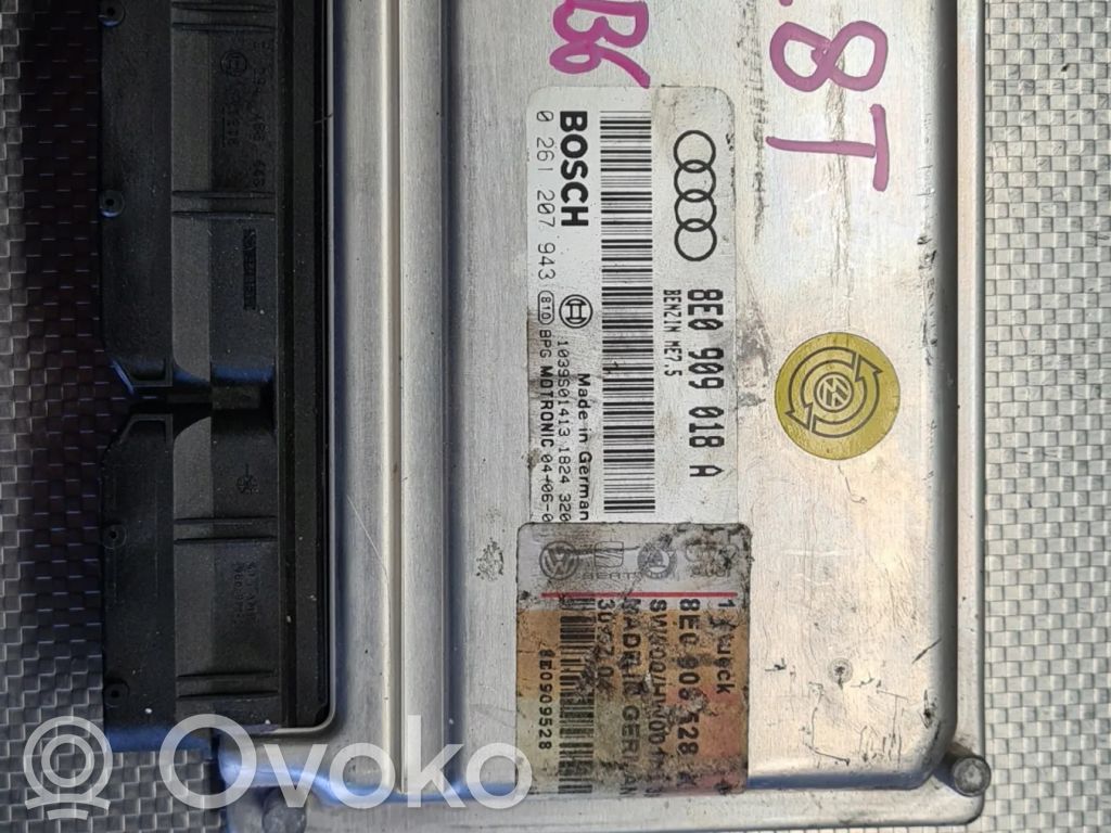 Engine control unit/module   8E0909018A