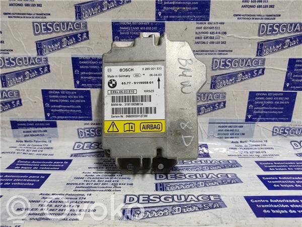 BMW 1 E81 E87 Unidad de control/módulo del Airbag 