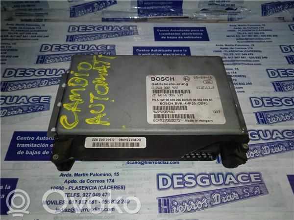 Peugeot 407 Gearbox control unit/module 