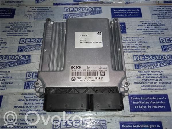 BMW 1 E81 E87 Unidad de control/módulo ECU del motor 