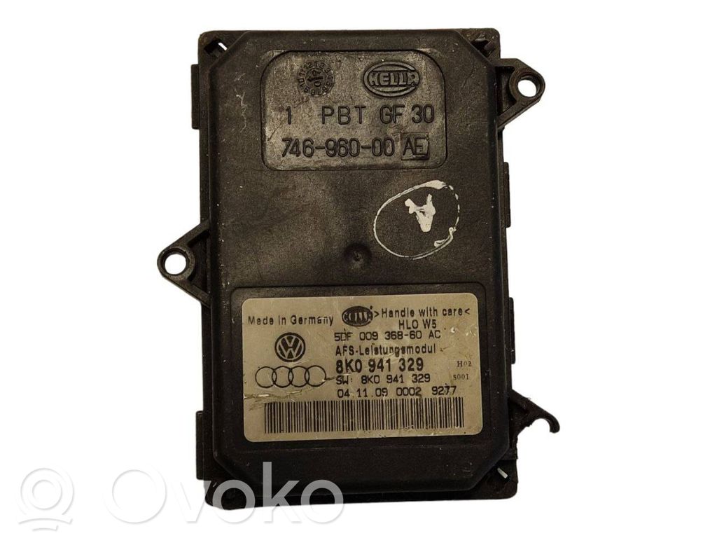 Audi A4 S4 B8 8K Moduł poziomowanie świateł Xenon 