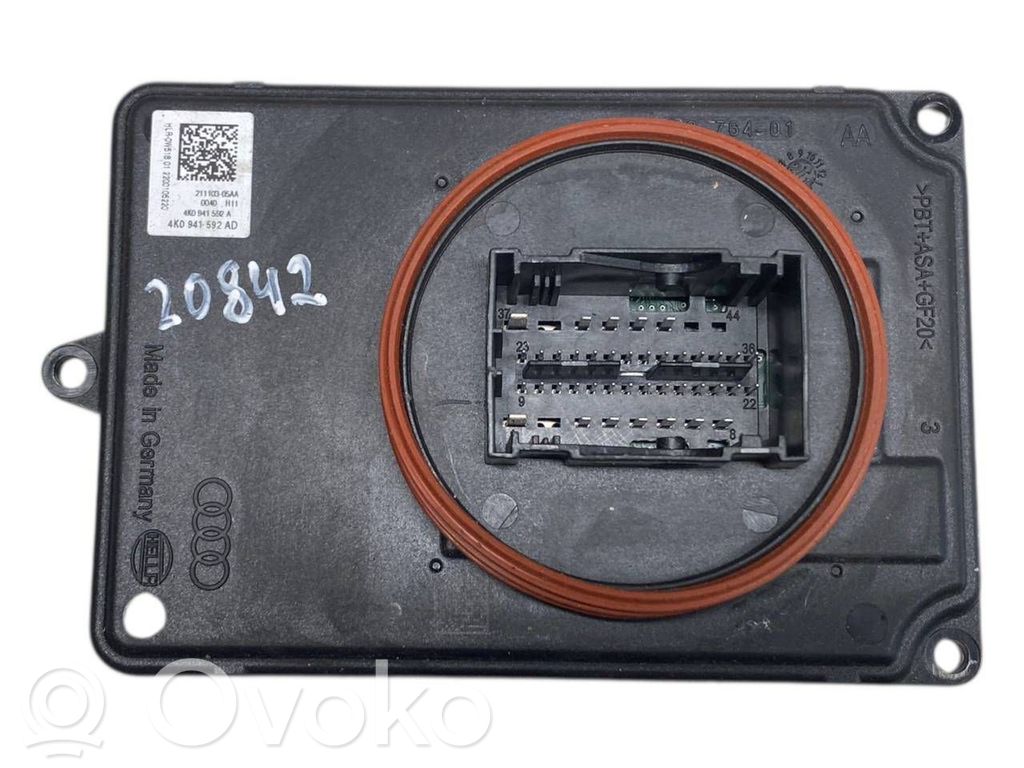 Audi A6 S6 C8 4K LED ballast control module 