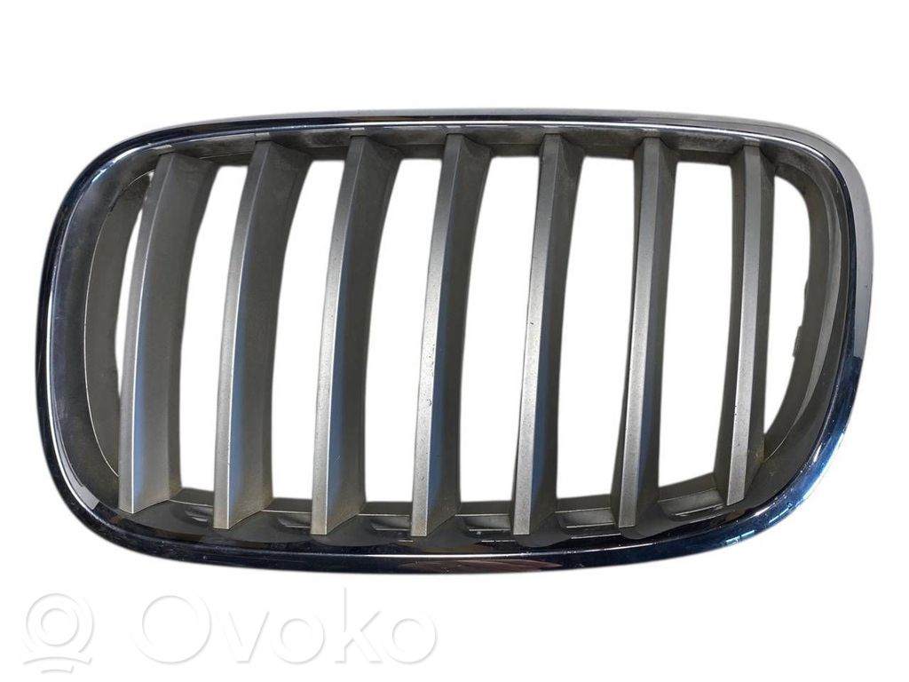 BMW X5 E70 Etupuskurin ylempi jäähdytinsäleikkö 