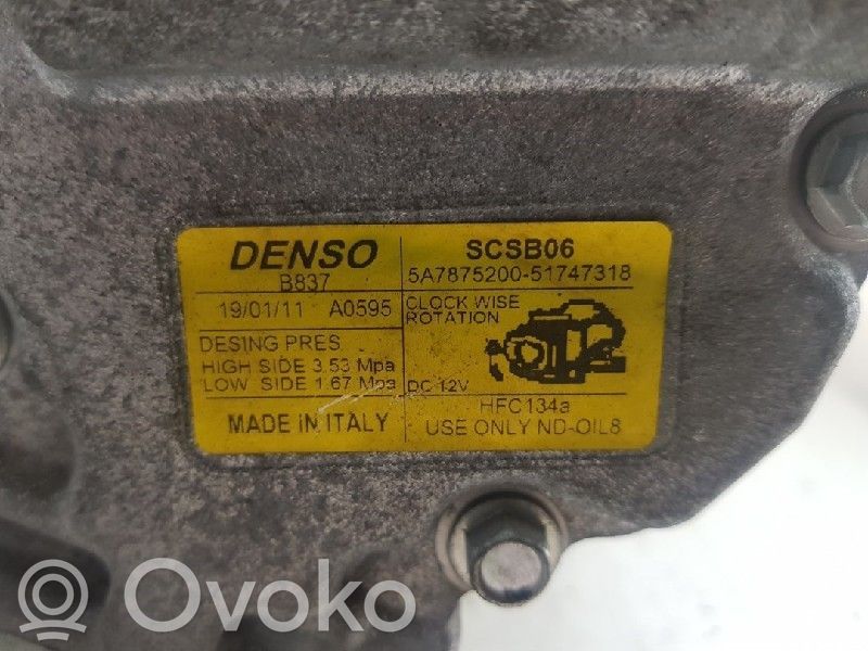 Ford Ka Ilmastointilaitteen kompressorin pumppu (A/C) 