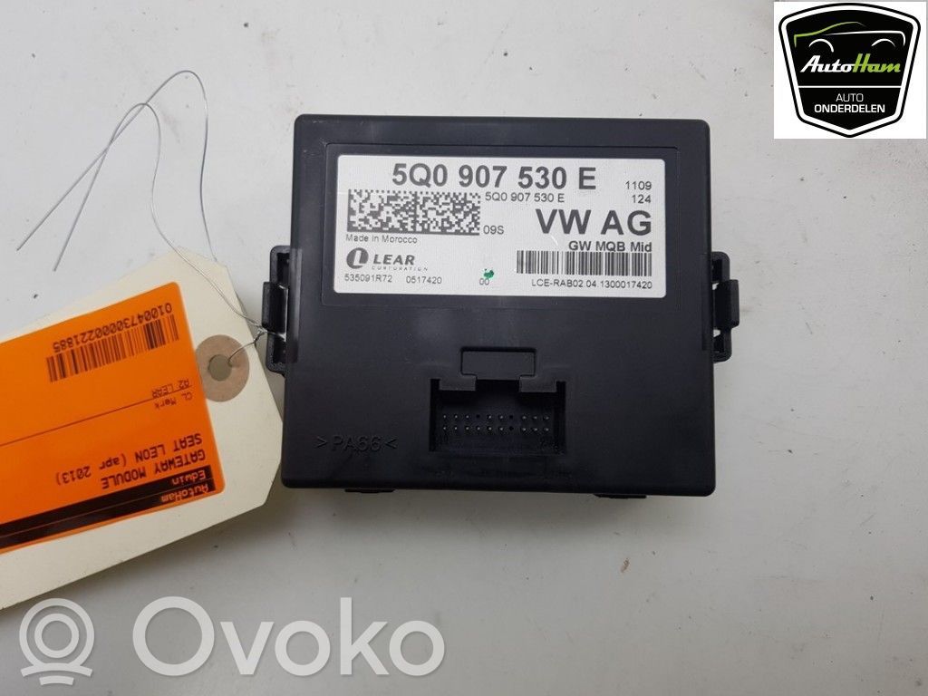 Gateway control module   5Q0907530F,5Q0907530AFZ00,5Q0907530AE,5Q0907530AF,5Q0907530AFZ00,5Q0907530D,5Q0907530E,5Q0907530F,5Q0907530K,5Q0907530M