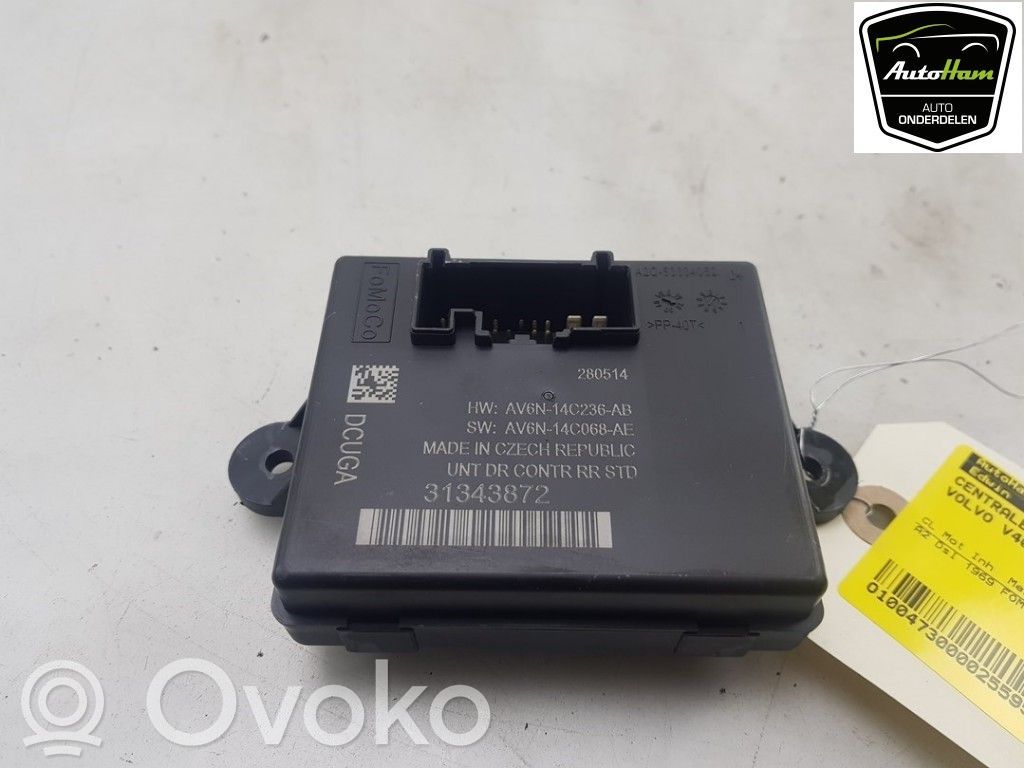 Door central lock control unit/module   31343481,31343872,1799118,31343481,31343872,31343873,AV6N14C068AE,AV6N14C236AB,AV6N14C236BB,BV6N14B532AJ
