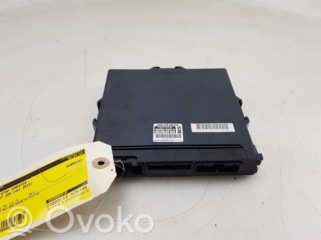 Peugeot 108 Engine start stop button switch 