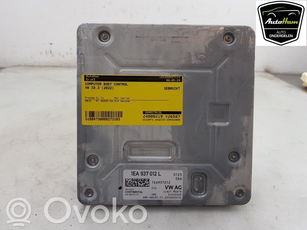 Volkswagen ID.3 Sonstige Steuergeräte / Module 