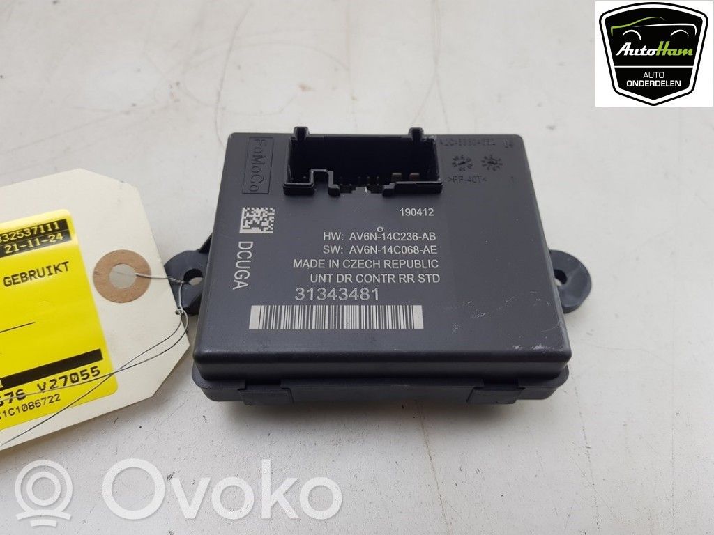 Door central lock control unit/module   31343481,31343872,1799118,31343481,31343872,31343873,AV6N14C068AE,AV6N14C236AB,AV6N14C236BB,BV6N14B532AJ
