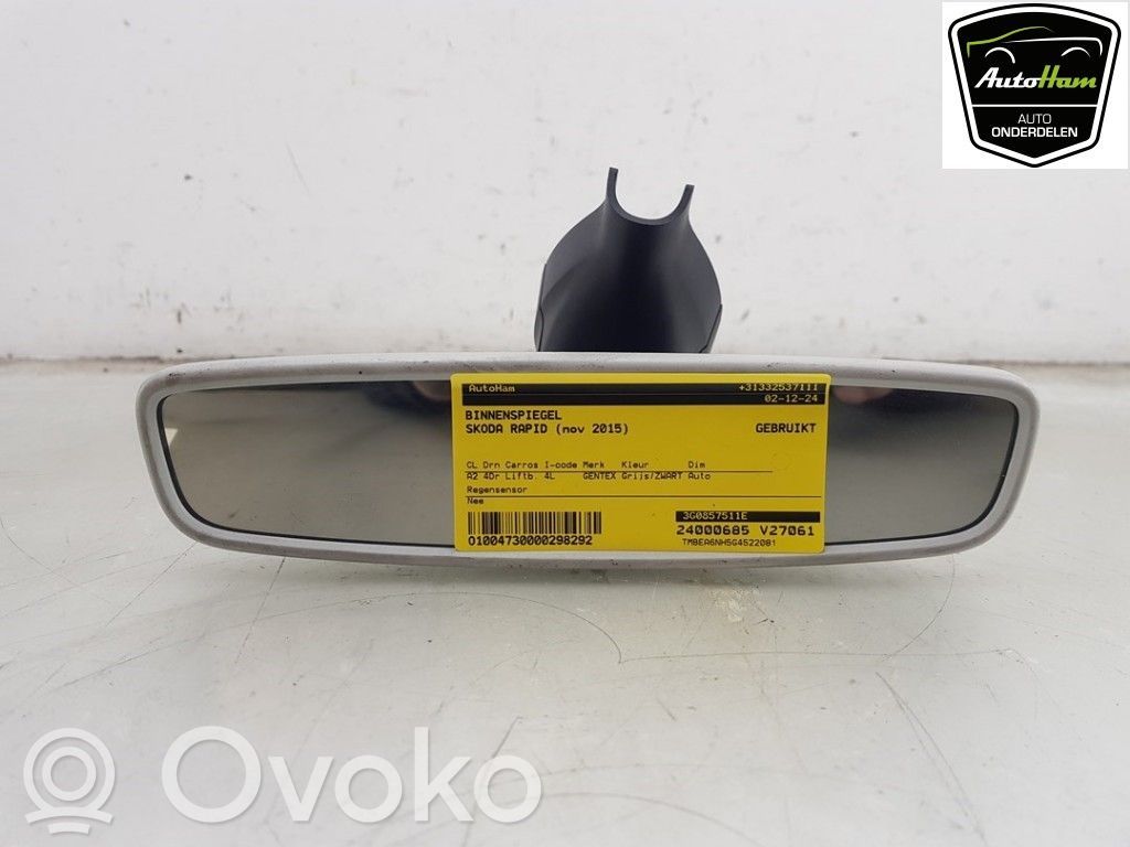 Skoda Rapid (NH) Espejo retrovisor (interior) 