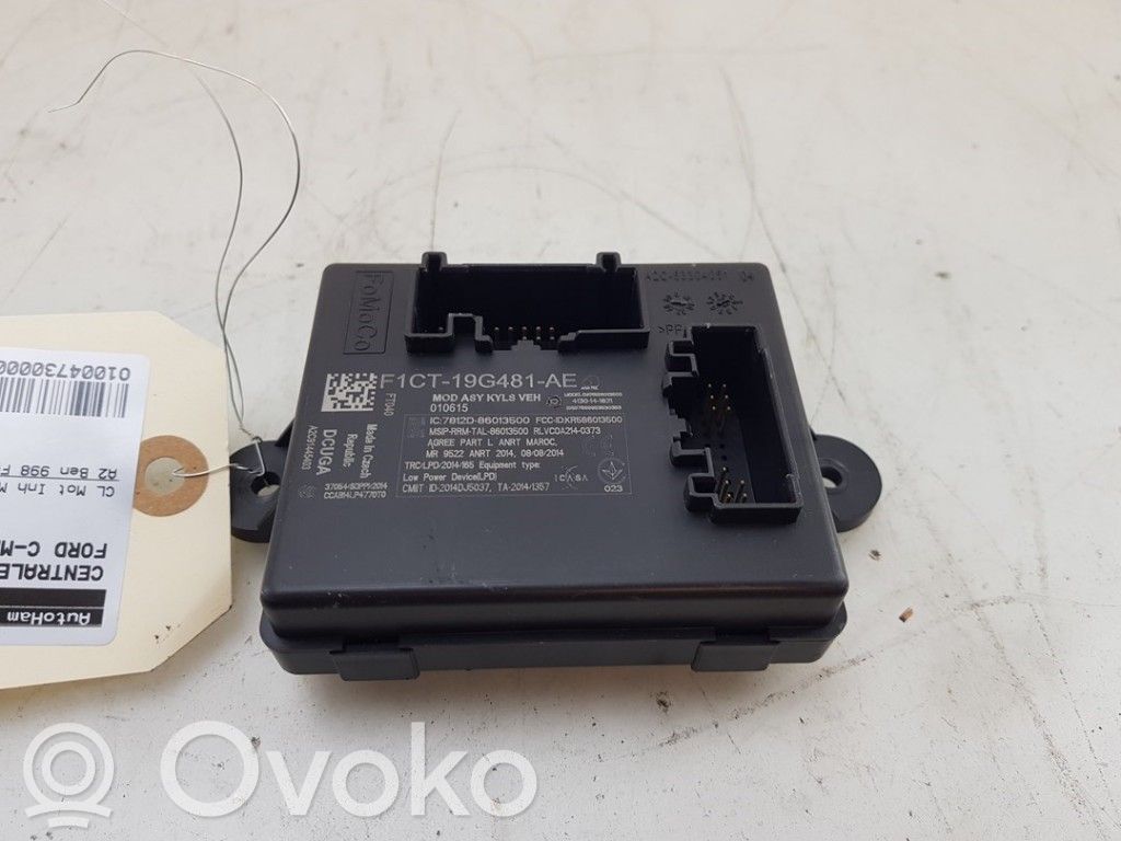 Ford C-MAX II Centrālās atslēgas vadības bloks 