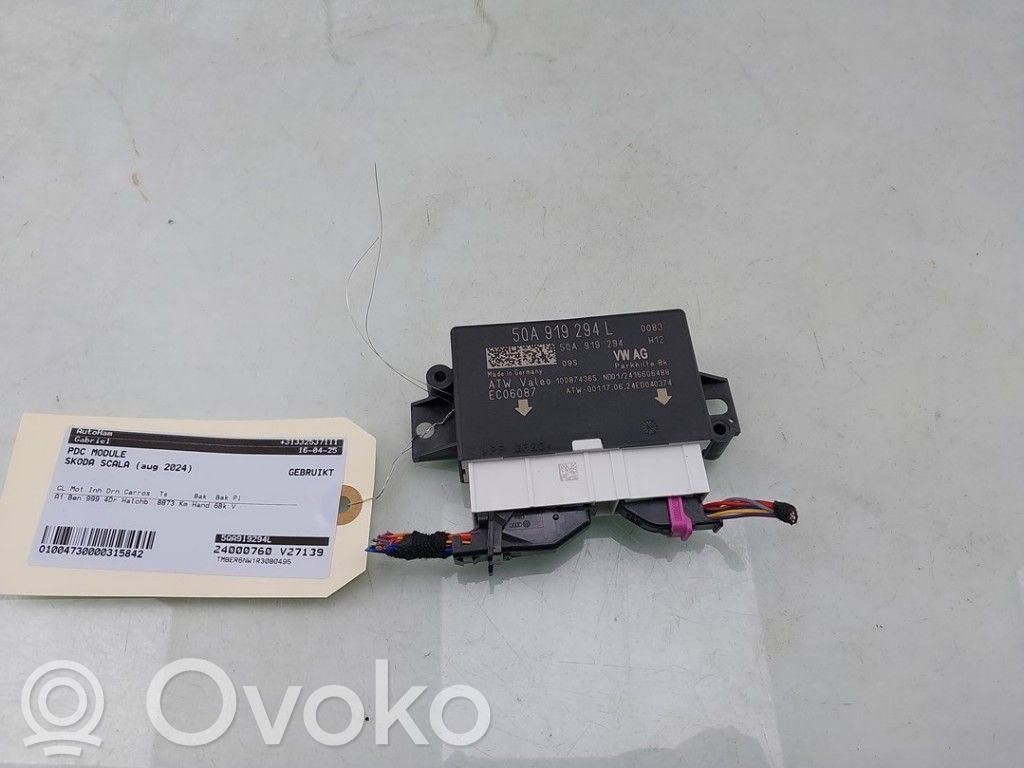 Unité de commande, module PDC aide au stationnement   5QA919294L,5QA919294L,5QA919294L