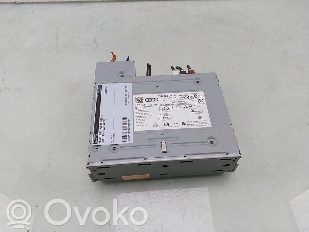 Audi A3 8Y Modul comenzi multimedia 
