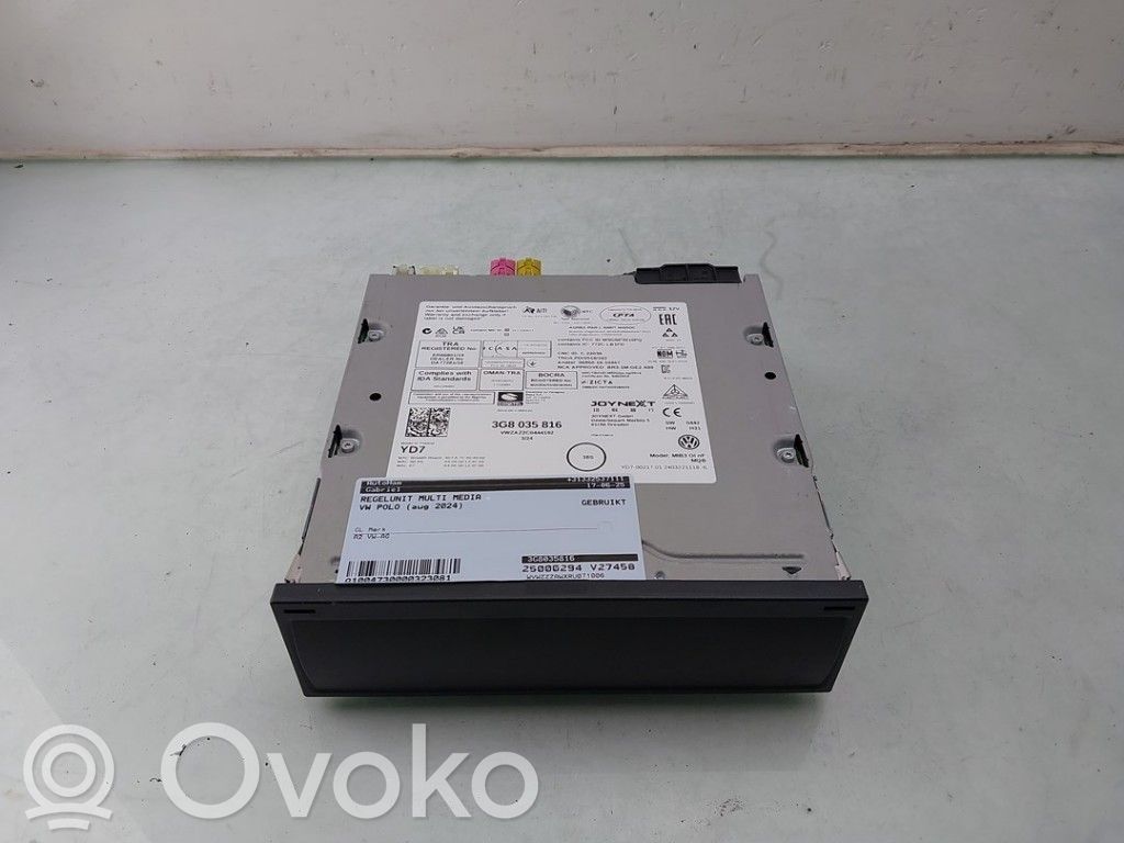 Volkswagen Polo VI Panel radia 