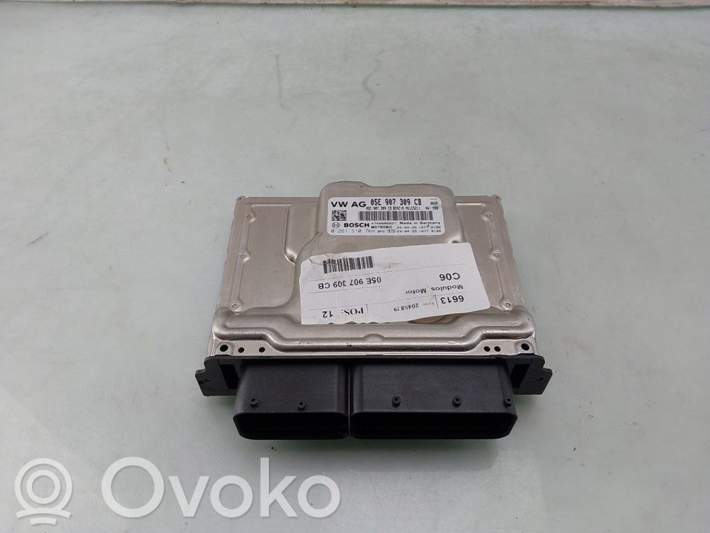 Sterownik / Moduł ECU   05E907309CB,05E907309CB,05E906019BS2GA,05E906019BS,05E906019BS2GA,05E907309CB