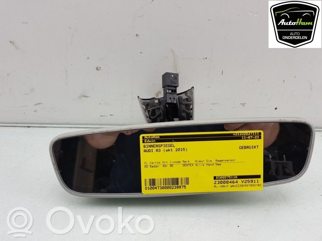 Audi A3 S3 8V Espejo retrovisor (interior) 