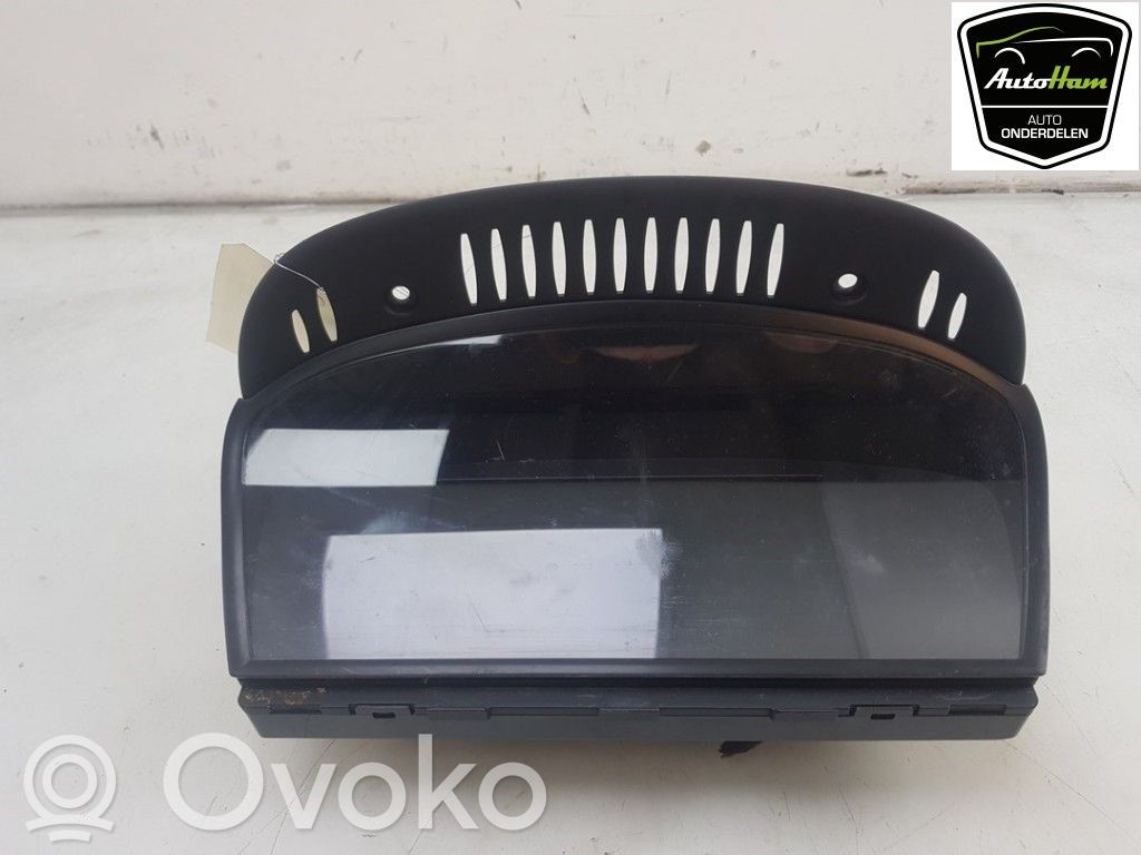 BMW 3 E90 E91 Console centrale, commande de multimédia l'unité principale 