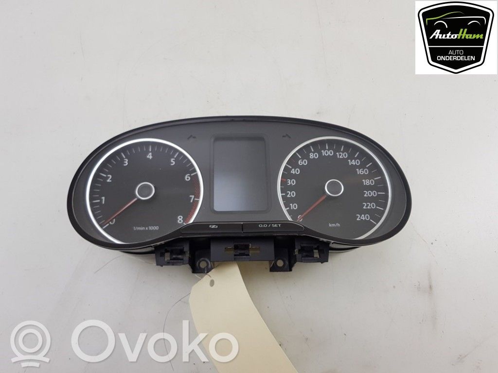 Volkswagen Polo V 6R Tachimetro (quadro strumenti) 