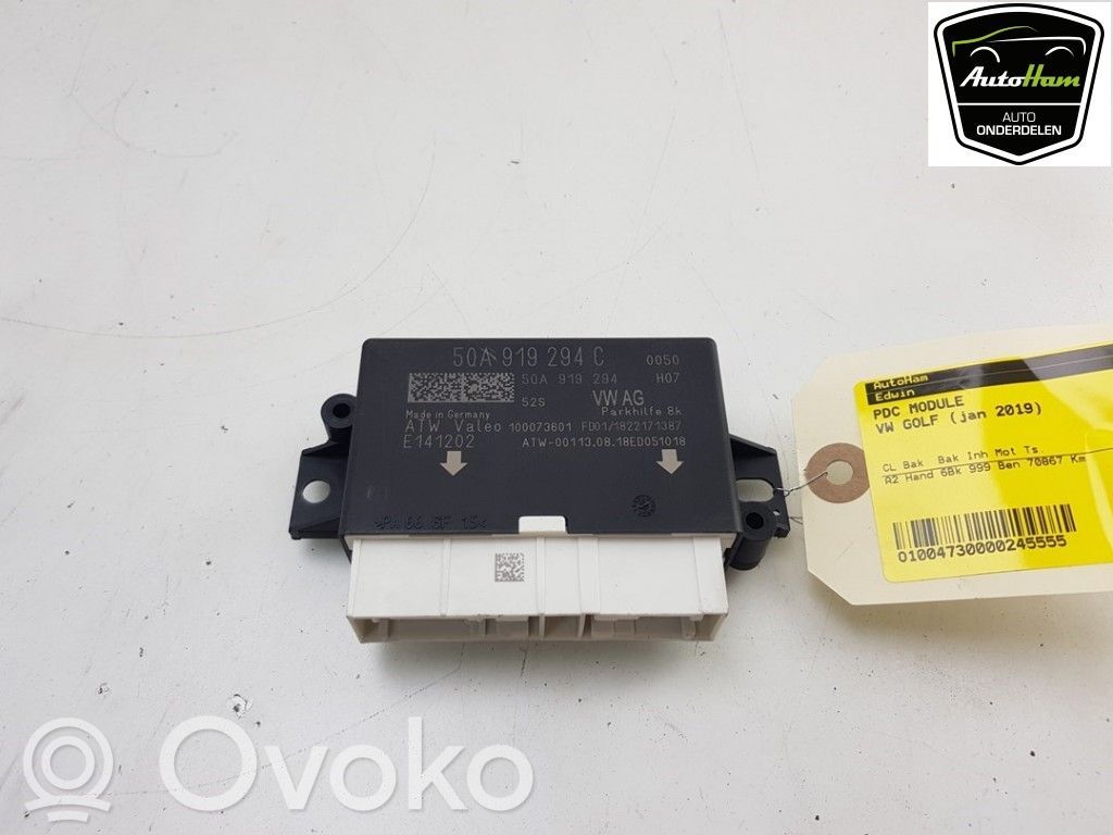 Volkswagen Golf VII Centralina/modulo sensori di parcheggio PDC